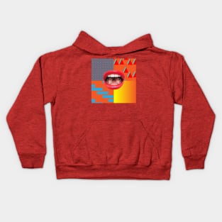 Hand and Mouth - Zine Culture Kids Hoodie